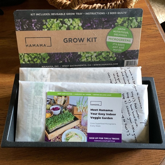 Hamama micro greens growing kit! - Picture 1 of 5